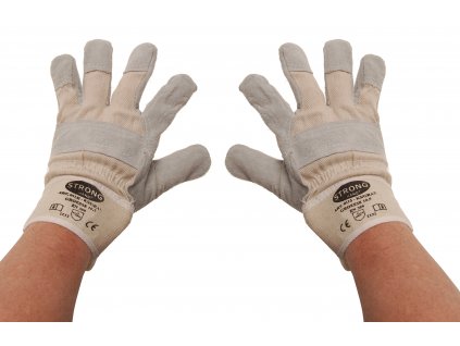 BGS 9957, Pracovní rukavice | kožené, s podšívkou| velikost 10,5