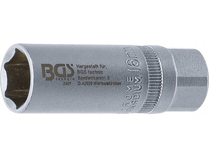 BGS 2401, Nástrčná hlavice na zapalovací svíčky, šestihranná | 12,5 mm (1/2") | 16 mm