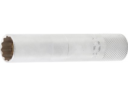 BGS 2446, Nástrčná hlavice na zapalovací svíčky s magnetem, dvanáctihranná, dlouhá | 10 mm (3/8") | 14 mm