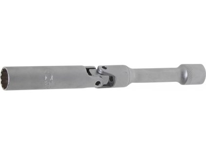 BGS 2987, Kloubová nástrčná hlavice na zapalovací svíčky, dvanáctihranná, velmi dlouhá | 10 mm (3/8") | 14 mm