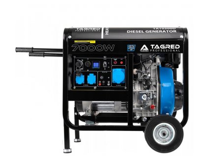 Tagred TA10300D, Dieselová elektrocentrála 10300W, s ochranou AVR 2x230V + PROFI 230V 32A 1