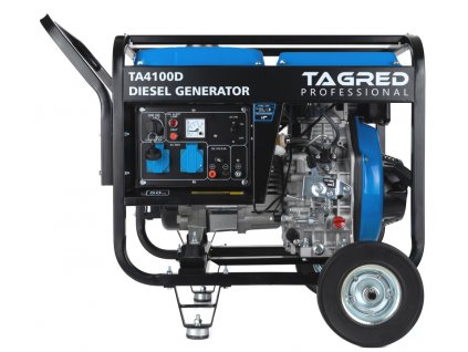 Tagred TA4100D, Dieselová elektrocentrála 4100 W, jednofázová s ochranou AVR 1