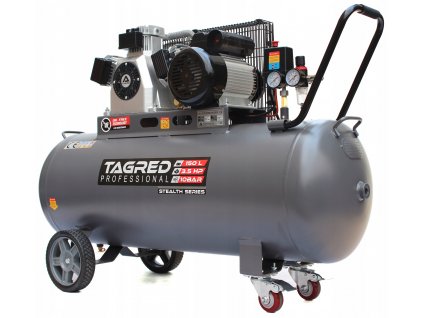 Tagred TA3392, Bezolejový kompresor s odlučovačem 150l, 230V, 3 písty, 3500W 10 BAR 1