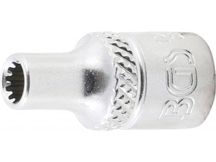 BGS 10104, Nástrčná hlavice Gear Lock | 6,3 mm (1/4") | 4 mm