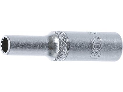 BGS 10155, Nástrčná hlavice Gear Lock, prodloužená | 6,3 mm (1/4") | 5 mm