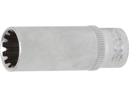 BGS 10162, Nástrčná hlavice Gear Lock, prodloužená | 6,3 mm (1/4") | 12 mm