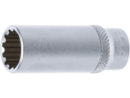 BGS 10163, Nástrčná hlavice Gear Lock, prodloužená | 6,3 mm (1/4") | 13 mm