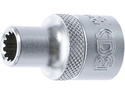 BGS 10208, Nástrčná hlavice Gear Lock | 12,5 mm (1/2") | 8 mm