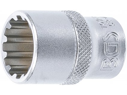 BGS 10218, Nástrčná hlavice Gear Lock | 12,5 mm (1/2") | 18 mm