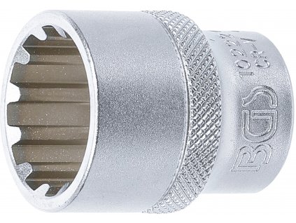 BGS 10222, Nástrčná hlavice Gear Lock | 12,5 mm (1/2") | 22 mm