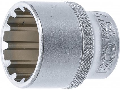 BGS 10227, Nástrčná hlavice Gear Lock | 12,5 mm (1/2") | 27 mm