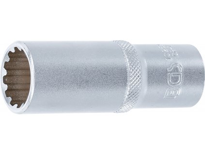 BGS 10259, Nástrčná hlavice Gear Lock, prodloužená | 12,5 mm (1/2") | 19 mm