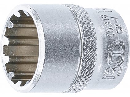 BGS 10318, Nástrčná hlavice Gear Lock | 10 mm (3/8") | 18 mm