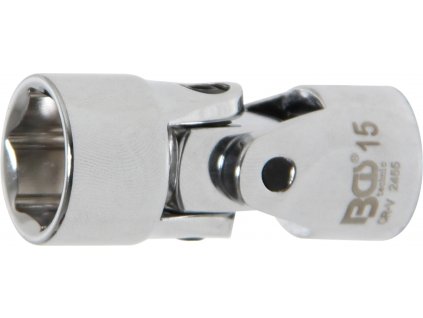 BGS 2455, Šestihranná nástrčná hlavice s kardanovým kloubem | 10 mm (3/8") | 15 mm