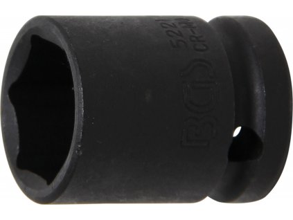 BGS 5221, Silová nástrčná hlavice, šestihranná | 12,5 mm (1/2") | 21 mm