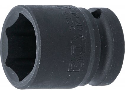BGS 5222, Silová nástrčná hlavice, šestihranná | 12,5 mm (1/2") | 22 mm