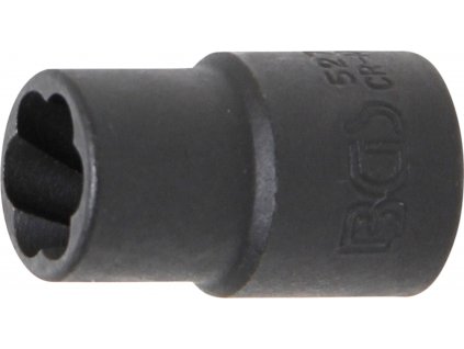 BGS 5271, Nástrčná hlavice se spirálovým profilem | 10 mm (3/8") | 11 mm