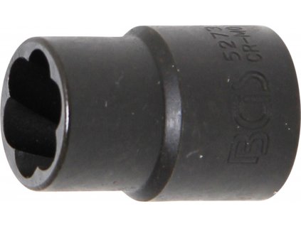 BGS 5273, Nástrčná hlavice se spirálovým profilem | 10 mm (3/8") | 13 mm