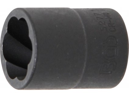 BGS 5277, Nástrčná hlavice se spirálovým profilem | 10 mm (3/8") | 17 mm