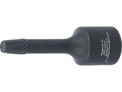BGS 5281-6, Nástrčná hlavice se spirálovým profilem | 10 mm (3/8") | 6 mm