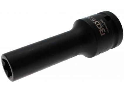 BGS 5348, Silová nástrčná hlavice E-profil, prodloužená | 20 mm (3/4") | E20
