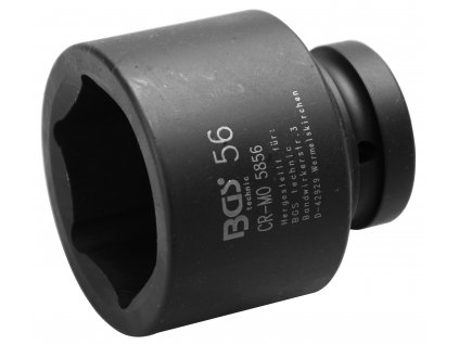 BGS 5856, Silová nástrčná hlavice, šestihranná | 25 mm (1") | 56 mm