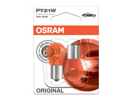 OSRAM Žárovka pomocná PY21W 12V 7507-02B