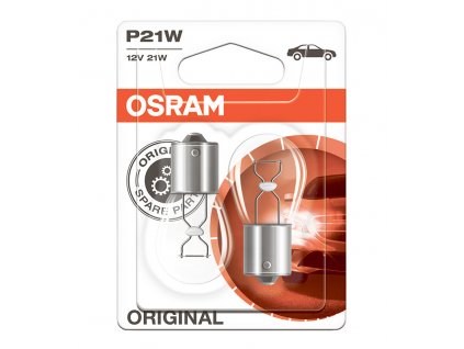OSRAM Žárovka pomocná P21W 12V 7506-02B