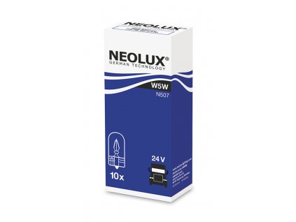 NEOLUX Žárovka pomocná W5W 24V N507-ks
