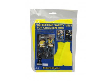 ALLRIDE Rozlišovací dětská vesta žlutá