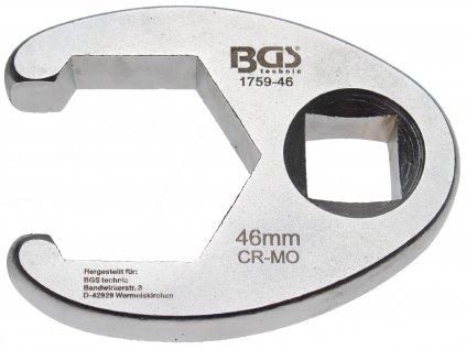 BGS 1759-46, Plochý otevřený klíč | 20 mm (3/4") | 46 mm
