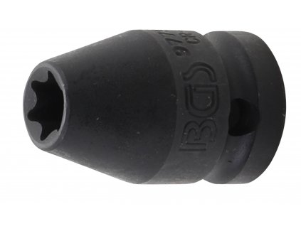 BGS 9779-12, Silová nástrčná hlavice E-profil | 12,5 mm (1/2") | E12