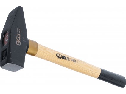 BGS 857, Zámečnické kladivo | dřevěná násada | DIN 1041 | 1500 g