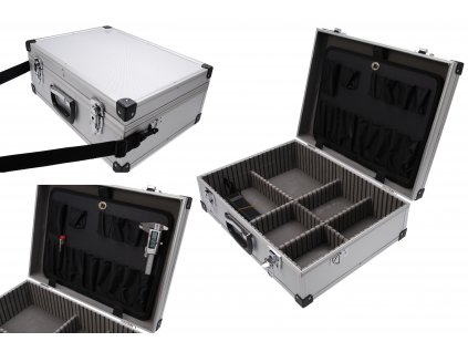 BGS 3304, Hliníkový kufr na nářadí | 460 x 340 x 150 mm
