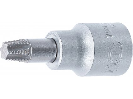 BGS 7098-T40, Nástrčná hlavice pro povolení poškozených šroubů | vnitřní čtyřhran 10 mm (3/8") | pro defektní T-profil (pro Torx) T40