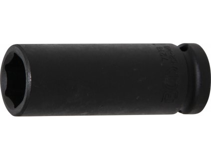 BGS 7218, Silová nástrčná hlavice, šestihranná, prodloužená | 12,5 mm (1/2") | 18 mm