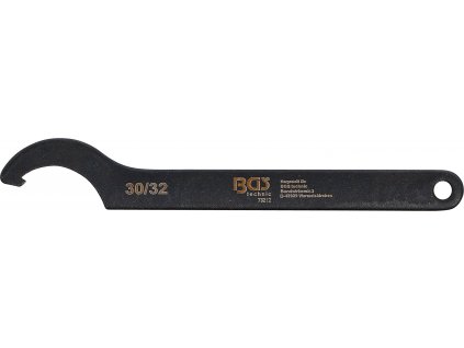 BGS 73212, Hákový klíč s výstupkem | 30 - 32 mm