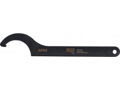 BGS 73217, Hákový klíč s výstupkem | 58 - 62 mm