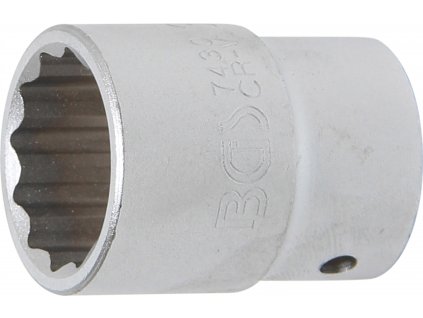 BGS 7430, Nástrčná hlavice dvanáctihranná | 20 mm (3/4") | 30 mm