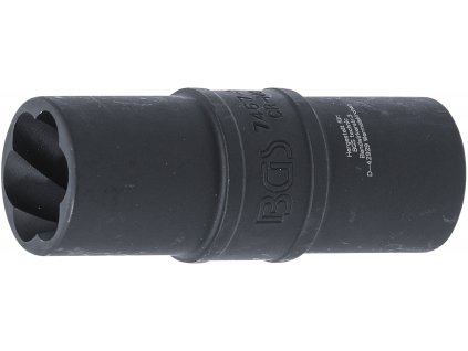 BGS 7467-19, Speciální otočná hlavice pro povolení poškozených šroubů 19 mm | 12,5 mm (1/2")