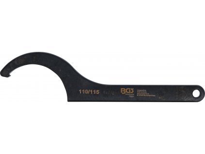 BGS 73221, Hákový klíč s výstupkem | 110 - 115 mm