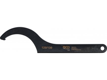BGS 73222, Hákový klíč s výstupkem | 120 - 130 mm