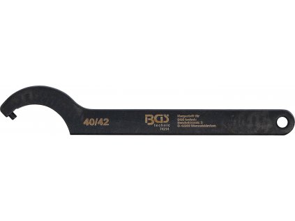BGS 74214, Hákový klíč s čepem | 40 - 42 mm
