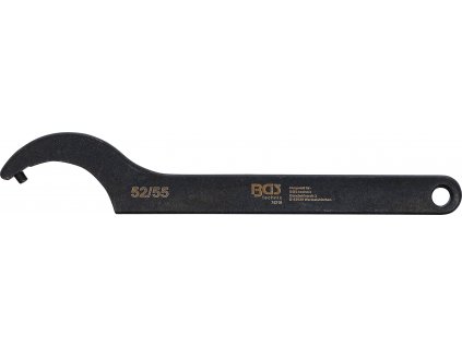 BGS 74216, Hákový klíč s čepem | 52 - 55 mm