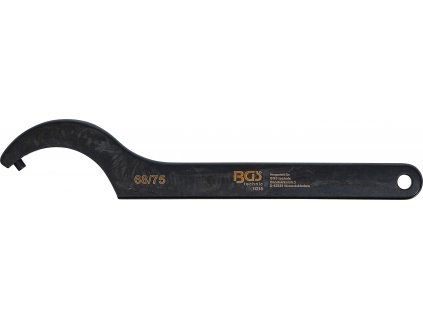 BGS 74218, Hákový klíč s čepem | 68 - 75 mm