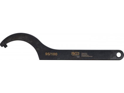 BGS 74220, Hákový klíč s čepem | 95 - 100 mm