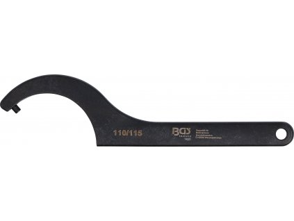 BGS 74221, Hákový klíč s čepem | 110 - 115 mm