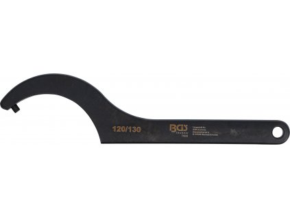 BGS 74222, Hákový klíč s čepem | 120 - 130 mm