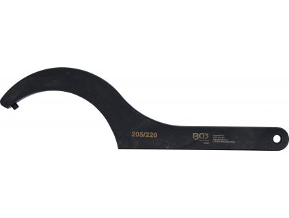 BGS 74226, Hákový klíč s čepem | 205 - 220 mm