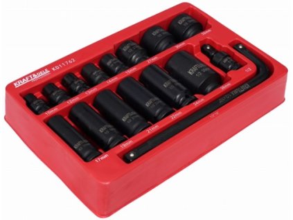 Kraft&Dele KD11762, Nářadí rázové hlavice | 1/2", chrom-molybdenová ocel